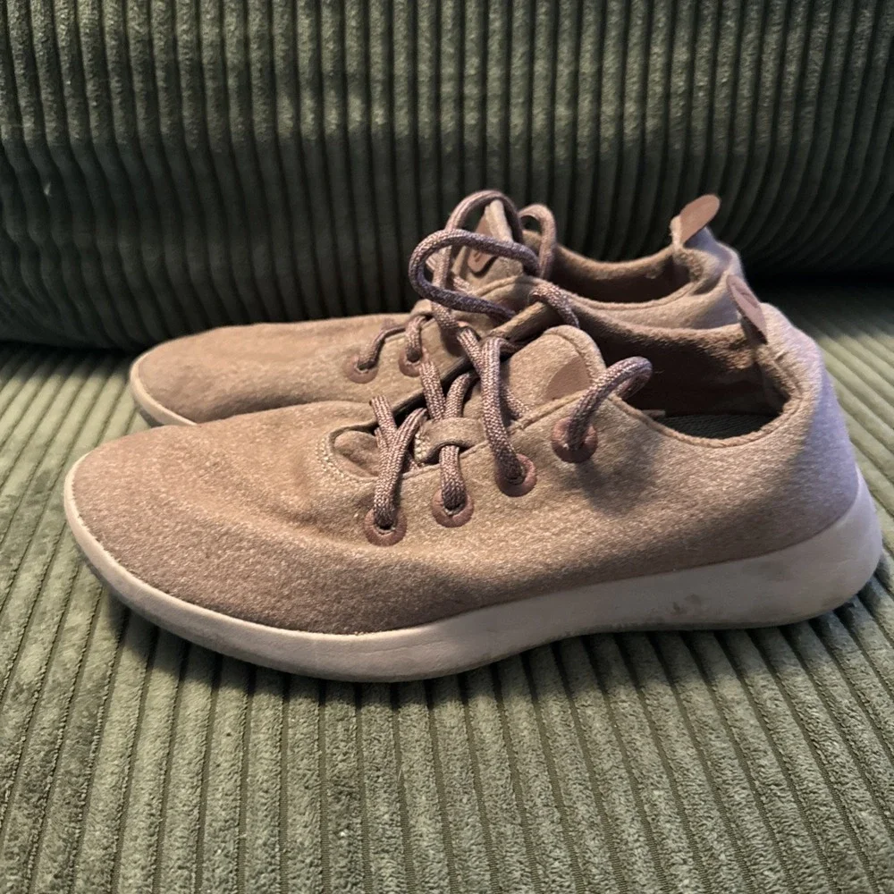 Allbirds Wool Runners Shoes Men's 8 Purple WR M8 Casual Athletic Merino Iilac